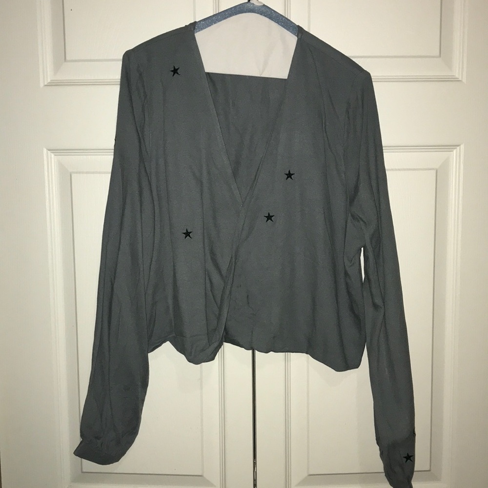 Wildfox V neck top